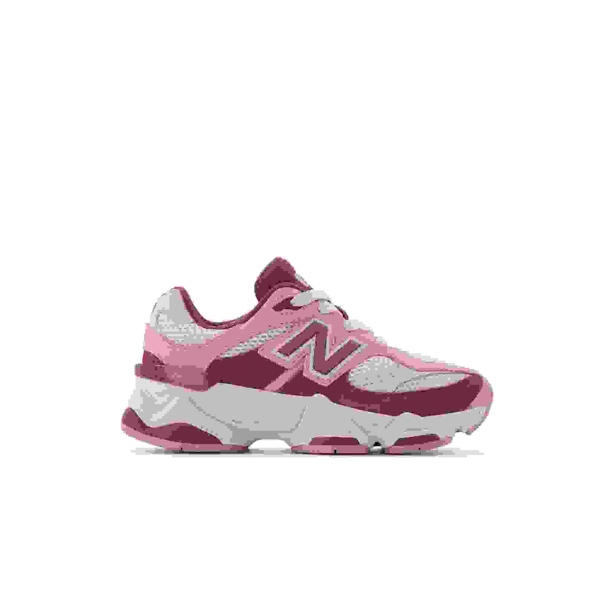 New Balance 9060 Preschool Girls' "Pink Granite/Washed Burgundy" Shoe